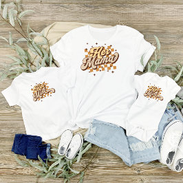 Ihr Mini Retro Schriftart Vintag Feel Mommy und ic Baby Strampler