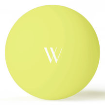 Ihr Monogramm in Gelb