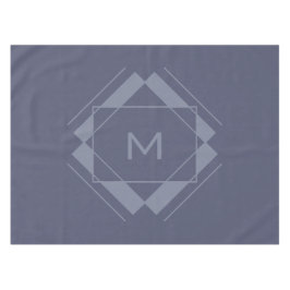 Ihr Monogramm in geometrischem Mustertuch Tischdecke