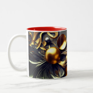 Ihr Morgenablauf mit trendiger Kaffeezubereitung T Zweifarbige Tasse