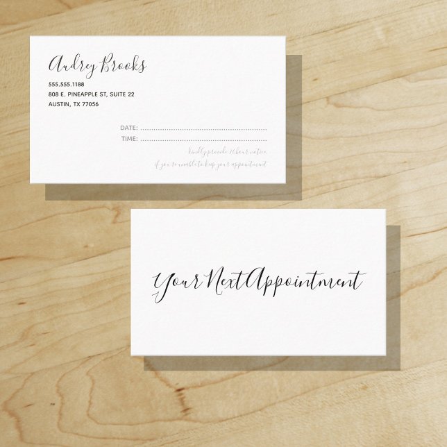 Ihr nächster Termin | Minimal | Professionell ("Everyday is abundantly beautiful." 
Sincerely Best Wishes from Lucky Design World)