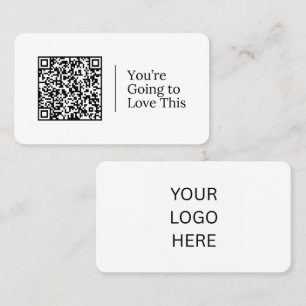 Ihr nächstes Favorit ist hier   QR-Code und Logo  Visitenkarte