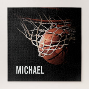 Ihr Name Anpassbare Basketball-Kunst