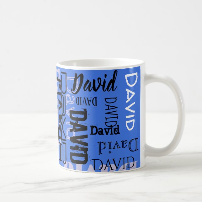 Ihr NAME Anpassbare Tasse Kaffee-Cup-Trinkbehälter (Rechts)
