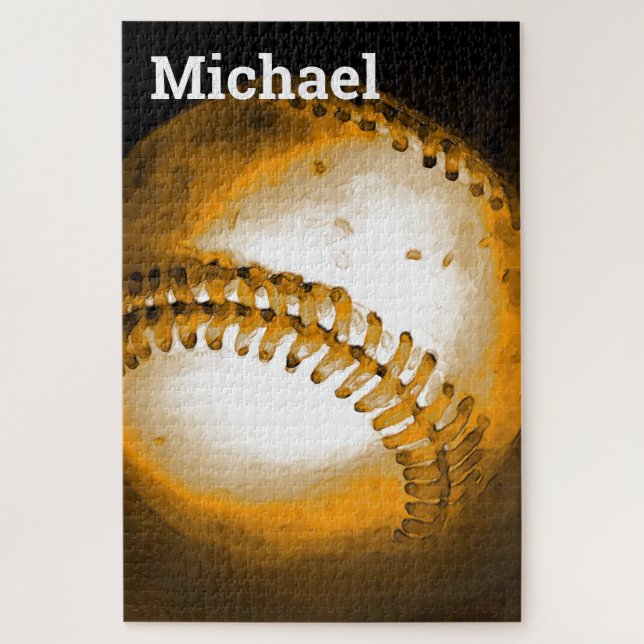 Ihr Name Baseball - Sportart (Vertikal)