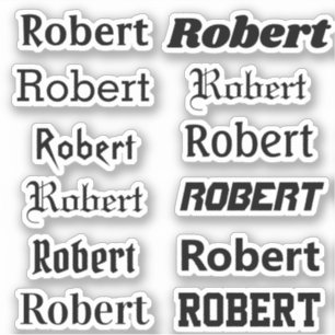 IHR NAME Clear Stickers Window Laptop Car Decks Aufkleber