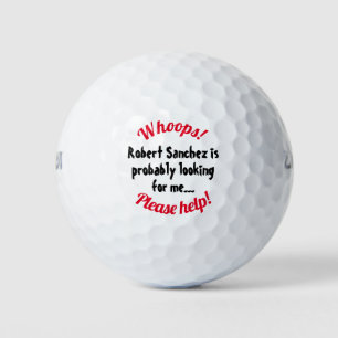 Ihr Name Custom Love Golf Ball