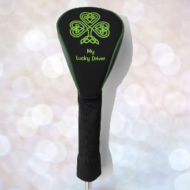 Ihr NAME Golf Cover Lucky Fahrer personalisieren Headcover