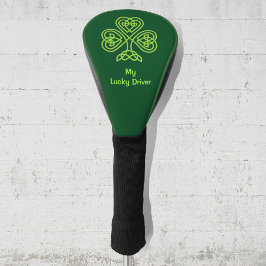 Ihr NAME Golf Cover Lucky Fahrer personalisieren Headcover