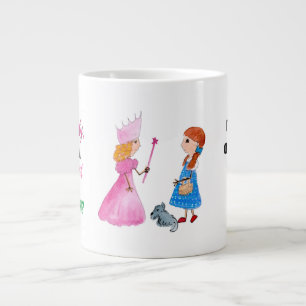 Ihr Name Gute Hexe oder Böse Hexe? Persönlicher Ka Jumbo-Tasse