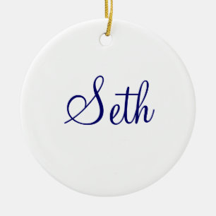 Ihr Name HIER Nantucket Keramik Ornament