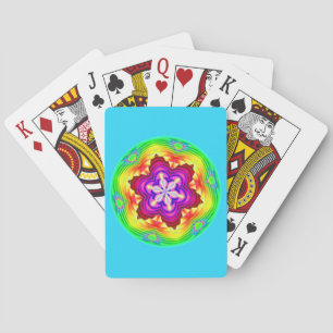 Ihr Name hier - Schneeflocke Spielkarten