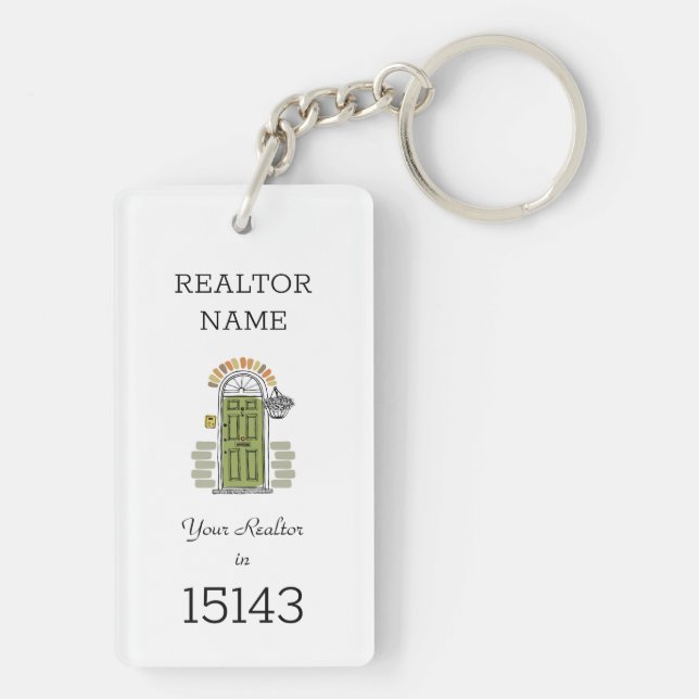 Ihr Name im Zip-Code-Marketing Schlüsselanhänger (Rückseite)