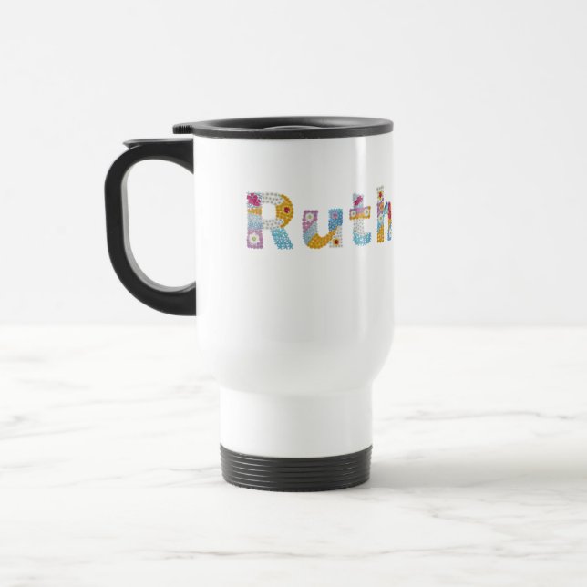 Ihr Name in künstlerischen Blumenbriefen / Ruth Reisebecher (Links)