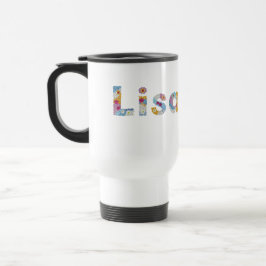 Ihr Name in künstlerischen Blumenschreiben / Lisa Reisebecher