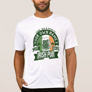Ihr Name ist Irish Pub Personalisiert St Patricks  T-Shirt
