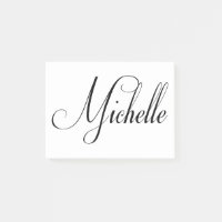 Ihr Name ist Michelle Calligraphie