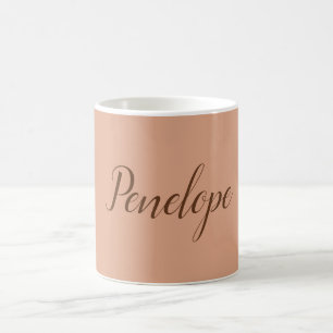 Ihr Name Moderne, einfache Schlichte Tumblewegefar Kaffeetasse