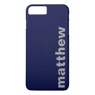 Ihr Name Moderne Marine Case-Mate iPhone Hülle