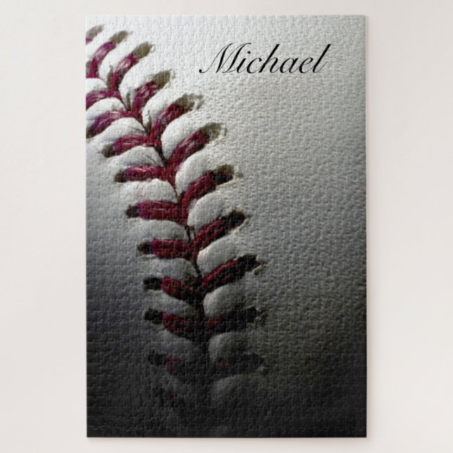 Ihr Name Nah-up Baseball Foto - Sportart (Vertikal)