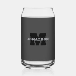 Ihr Name oder Ihr Firmenname | Modern Masculine Gr Dosenglas