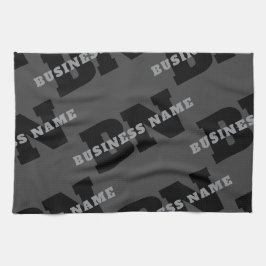 Ihr Name oder Ihr Firmenname | Modern Masculine Gr Geschirrtuch