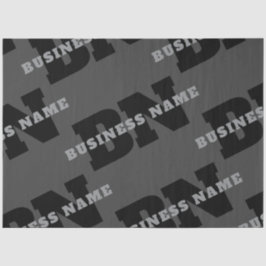 Ihr Name oder Ihr Firmenname | Modern Masculine Gr Seidenpapier