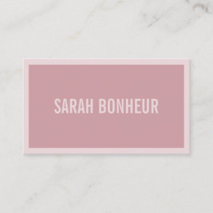 Ihr Name oder Name des Unternehmens Rose Blush Visitenkarte