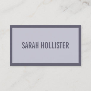 Ihr Name oder Unternehmen Hazy Purple Lavender Visitenkarte