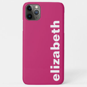 Ihr Name steht in Pink Case-Mate iPhone Hülle