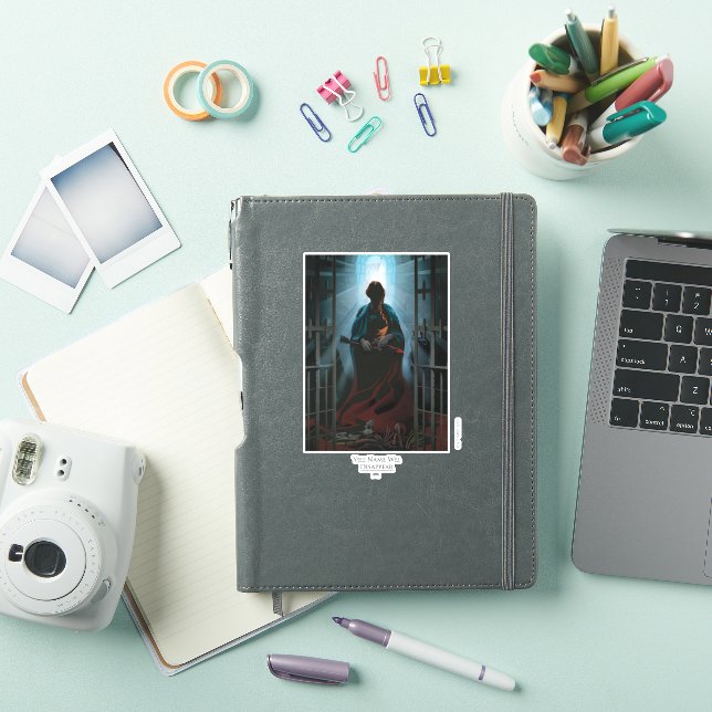 Ihr Name wird verschwinden Aufkleber (iPad Hülle)