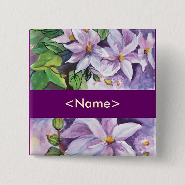 Ihr NamensButton Button (Vorderseite)