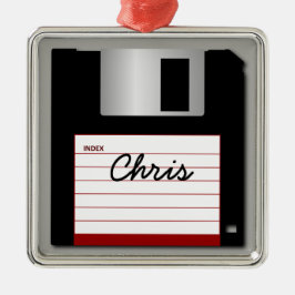 Ihr Namensklassiker 3,5" Diskette-Verzierung Ornament Aus Metall