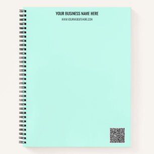 Ihr Notizbuch für Ihr QR-Code-Geschäft mit eigenem