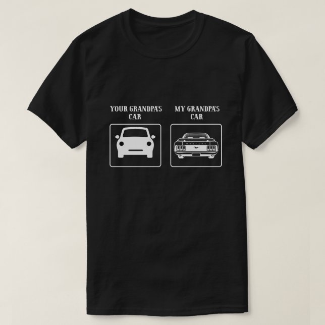 Ihr Opa Auto, mein Opa T-Shirt (Design vorne)