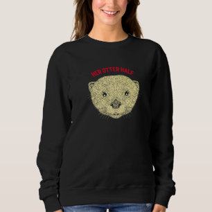 Ihr Otter-Halb-Freund Otter Verlobter Seeotter Sweatshirt