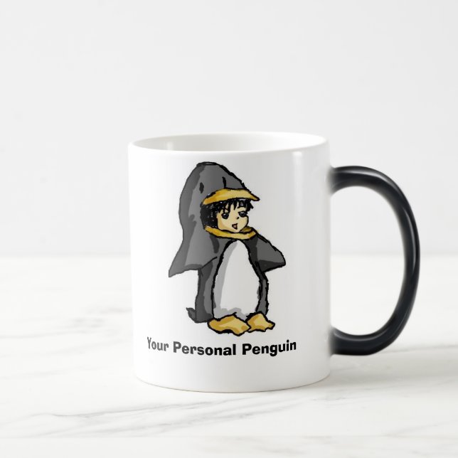 Ihr persönlicher Pinguin Verwandlungstasse (Rechts)