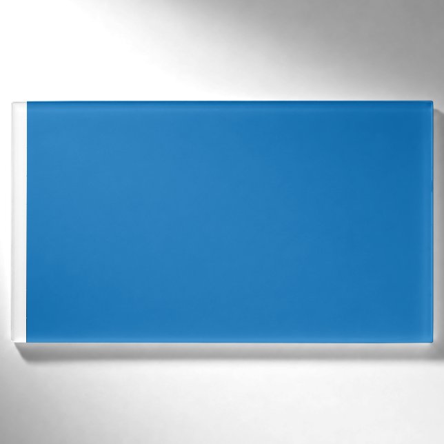 Ihr Platz mit zeitloser Schwarz-Weiß-Wand Namenschild (Vorderseite)