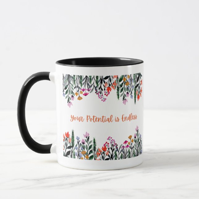 Ihr Potentail ist endlos Tasse (Links)