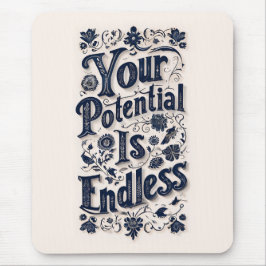 Ihr Potenzial ist unendlich groß Mousepad