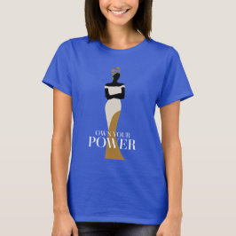 Ihr Power: Ein Portrait von Vertrauen und Anmut T-Shirt