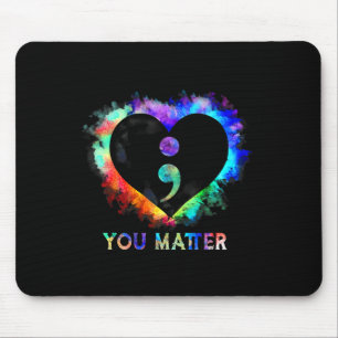 Ihr Problem Suizidprävention Bewusstseinsbildung S Mousepad