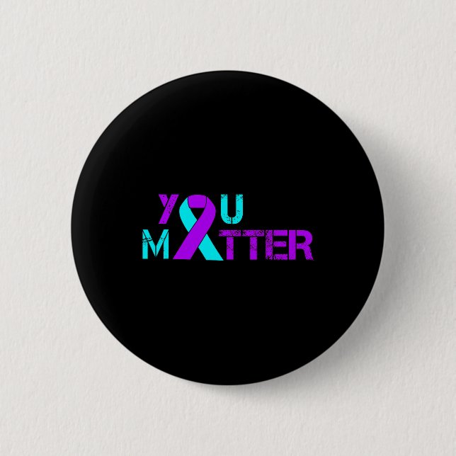 Ihr Problem Suizidprävention Depressionen Button (Vorderseite)