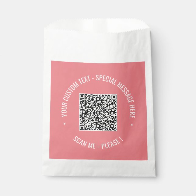 Ihr QR-Code begünstigt ein Beispiel für ein Bag mi Geschenktütchen (Vorderseite)