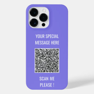 Ihr QR-Code Benutzerdefinierter Text iPhone Fall F 14 Pro Max Hülle