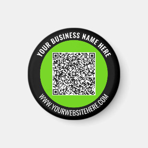 Ihr QR-Code-Branded Werbemagnet Beispiel Magnet
