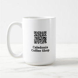 Ihr QR Code Design. Kaffeebaum Kaffeetasse
