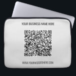 Ihr QR-Code für benutzerdefinierten Text und Farbe Laptopschutzhülle<br><div class="desc">Benutzerdefinierte Farben und Schriftart - Entwerfen Sie Ihre eigenen Personalisierten Notebook-Sleeves mit QR Code Scan Info und Name Website oder Custom Text Promotional Business Laptop Sleeve / Geschenk - QR Code hinzufügen - Bild - Foto oder Logo / und Name - Firma / Website oder E-Mail oder Telefon - Kontaktinformationen...</div>