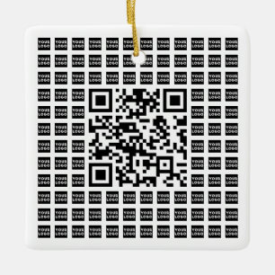 Ihr QR-Code für Logos/Bilder geteert und bearbeite Keramikornament