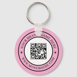 Ihr QR-Code-Geschäfts-Promo-Schlüsselanhänger Schlüsselanhänger